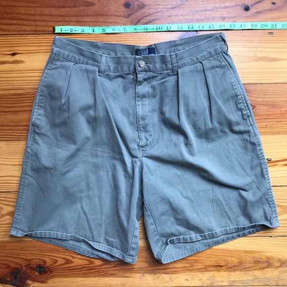 Polo Green Chino Shorts, GUC, 32 - Picture 5 of 11